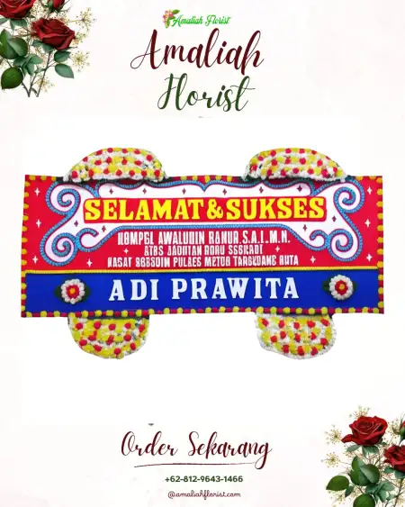 Papan Bunga Ucapan Selamat Asolokobal